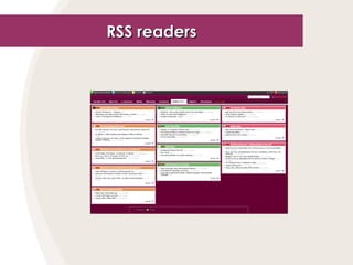 RSS readers 