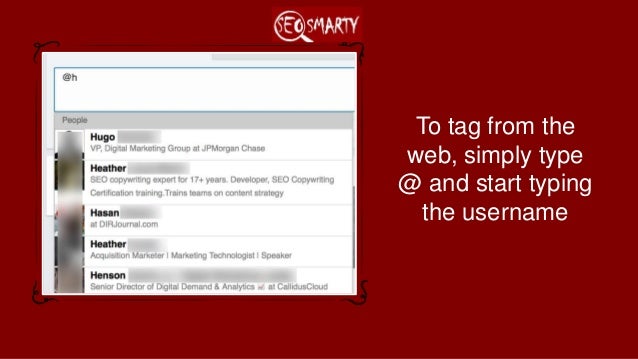 social media tagging cheatsheet