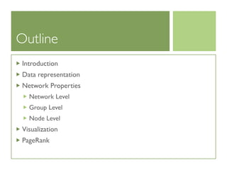 chapter 1 - introduction (python code) onomic... Social network-analysis-in-python | PDF