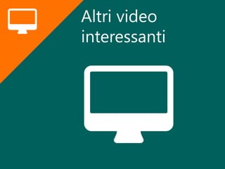 Altri video
interessanti
 