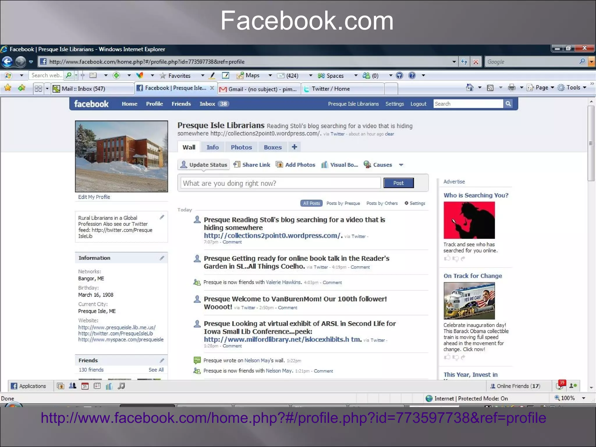 http://www.facebook.com/home.php?#/profile.php?id=773597738&ref=profile Facebook.com 