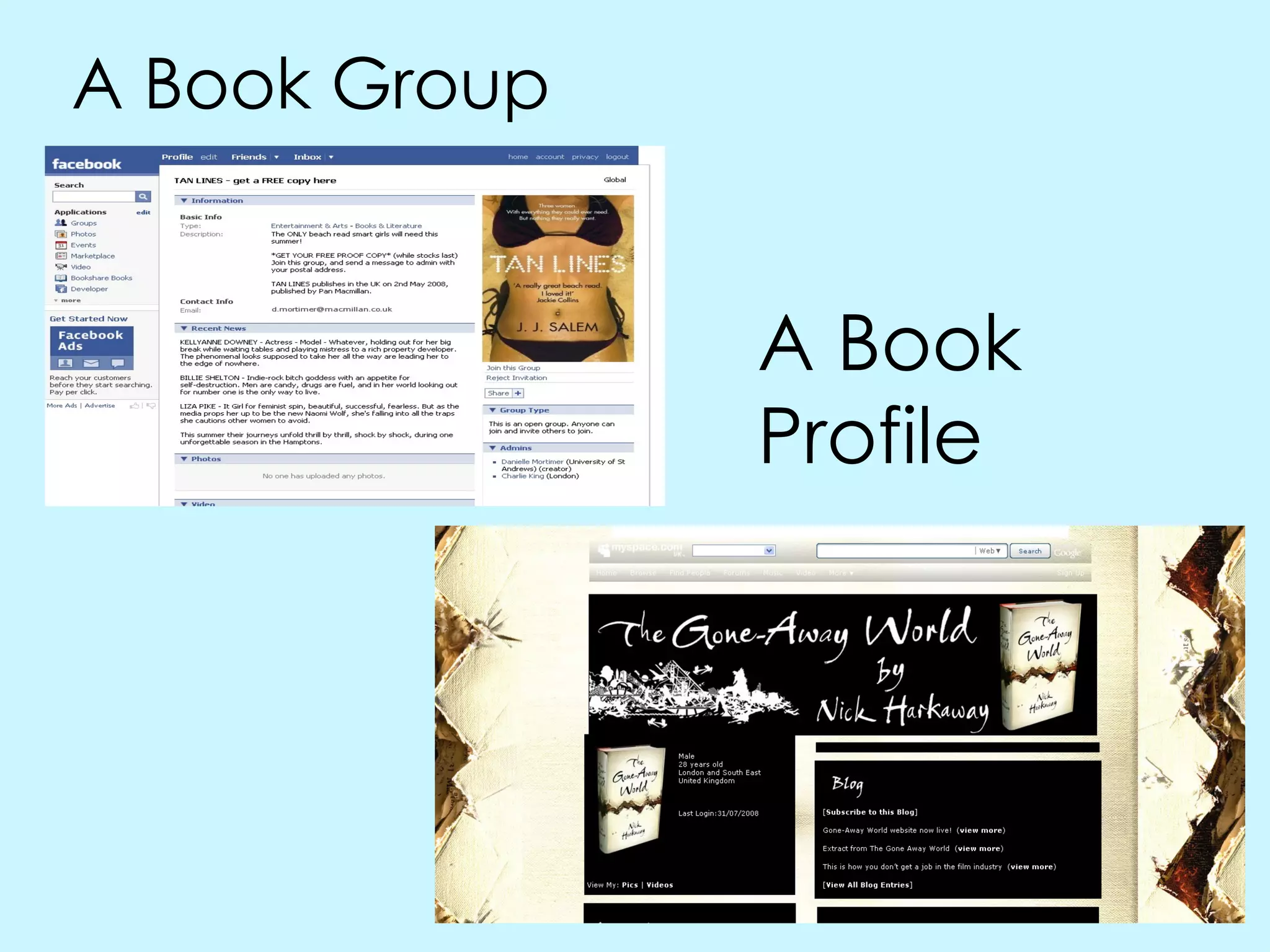 A Book Group A Book Profile 
