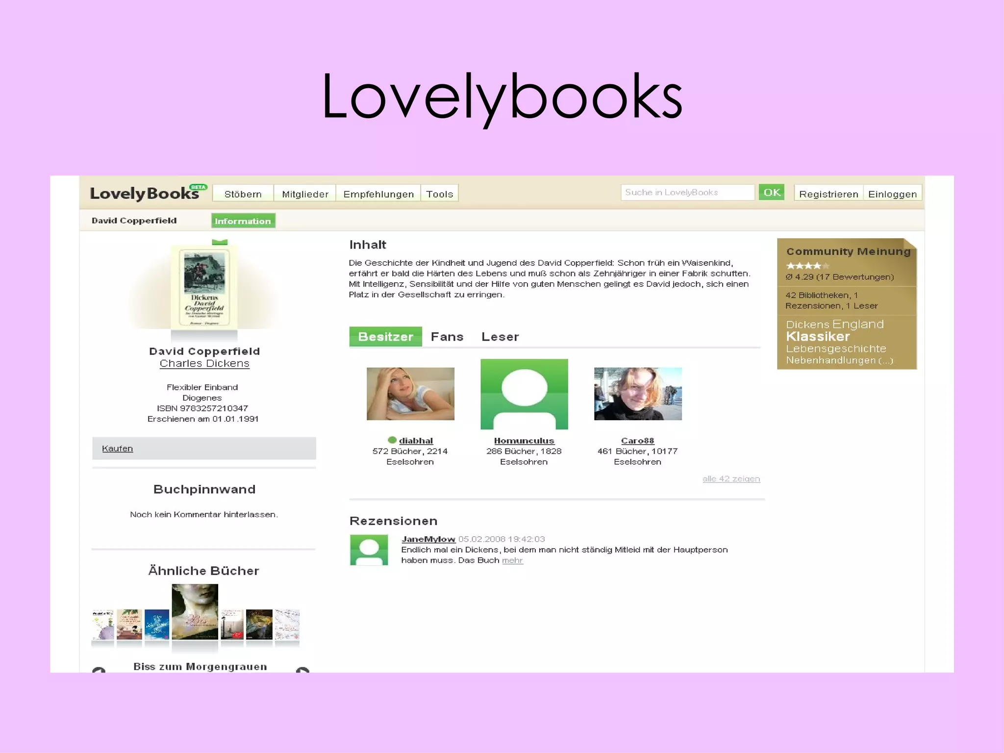 Lovelybooks 