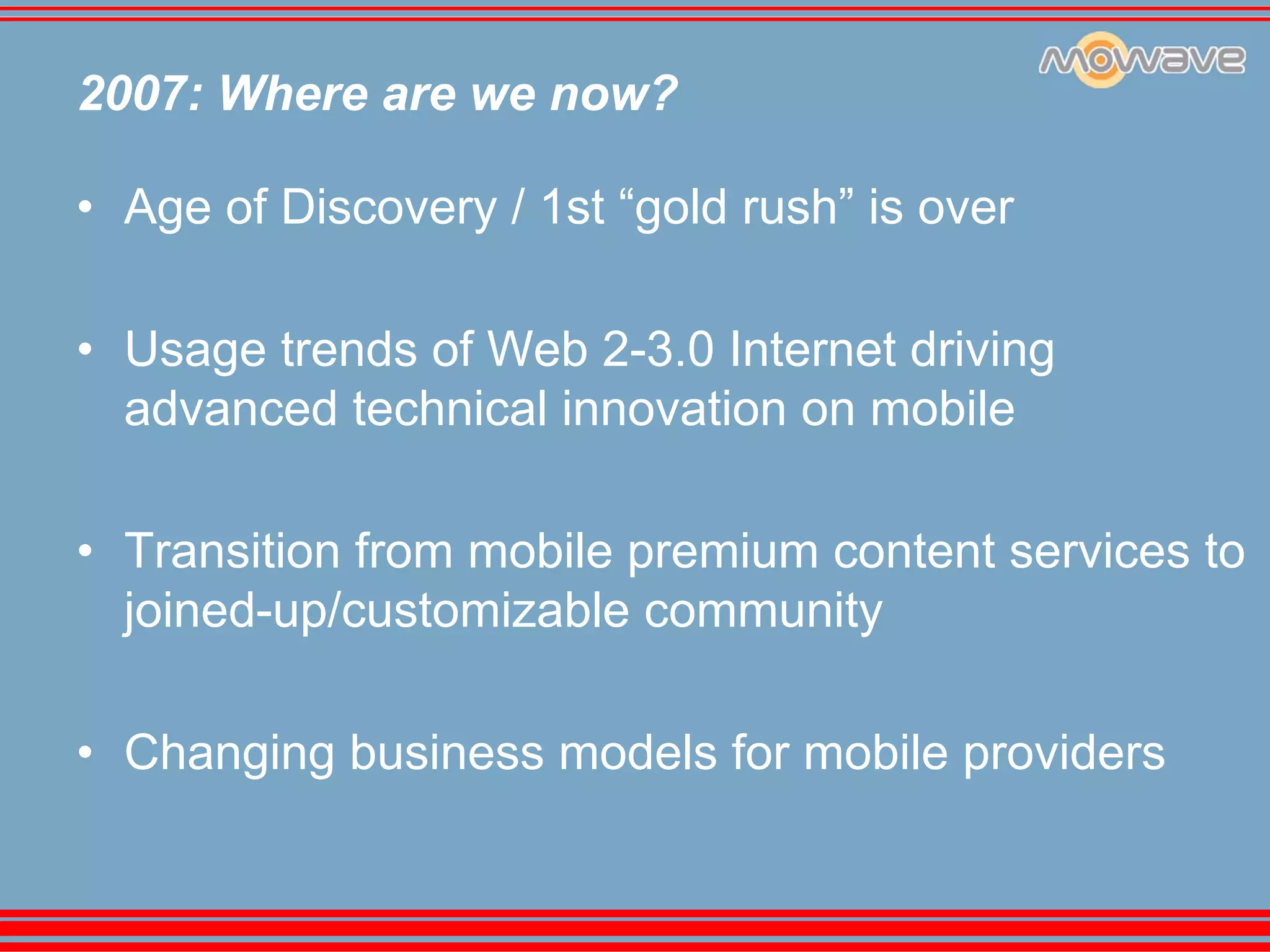 Social Networking Mowave Mobile Monday Amsterdam