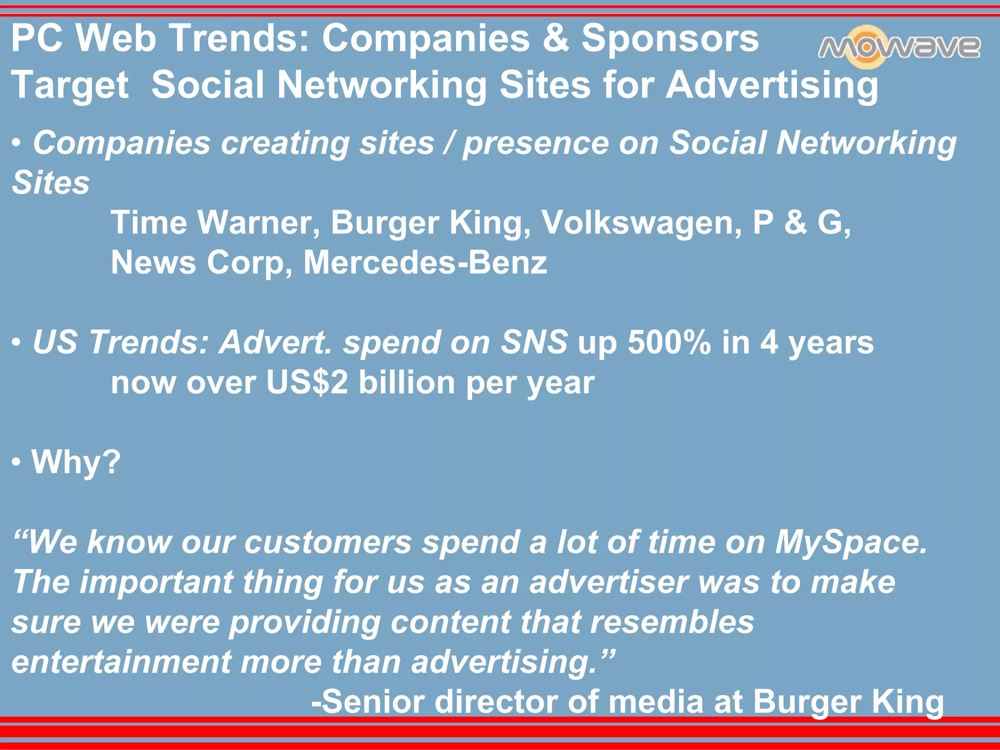 Social Networking Mowave Mobile Monday Amsterdam