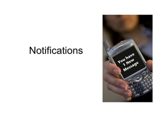 Notifications 