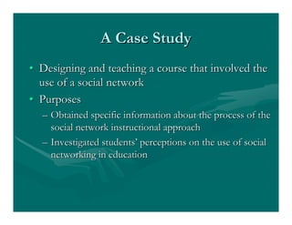 Social Networks In Education