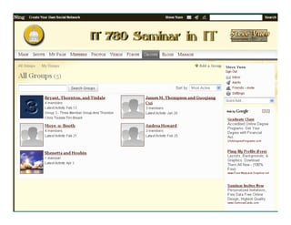 Social Networks In Education