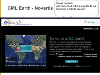 Social network
                       per persone di tutte le età affette da
CML Earth - Novartis   leucemia mieloide cron...