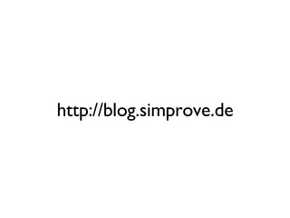 http://blog.simprove.de 