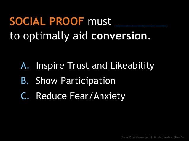 Social Proof Conversion Optimization Secrets Slide 13