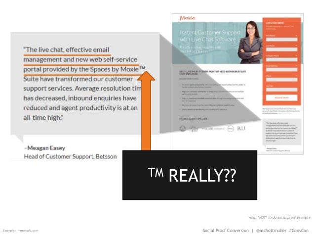 Social Proof Conversion Optimization Secrets Slide 43