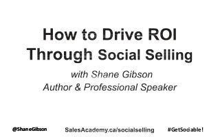 @ShaneGibson #GetSociable!@ShaneGibson
 