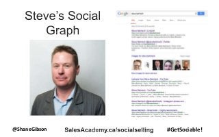 @ShaneGibson #GetSociable!
 