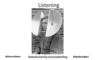 @ShaneGibson #GetSociable!
 