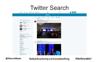 @ShaneGibson #GetSociable!
 