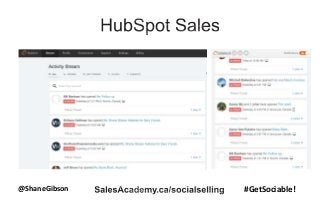 @ShaneGibson #GetSociable!
 