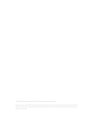 Copyright © 2016 Sociabble. All rights reserved. All other brands belong to their respective owners.
his document has no contract value. he authors are in no way responsible for the content or style. Sociabble and its authors can be held responsible
neither for the way in which the reader uses this document, nor for the consequences of this use. All igures presented are public igures, the sources of
which are consistently cited.
 