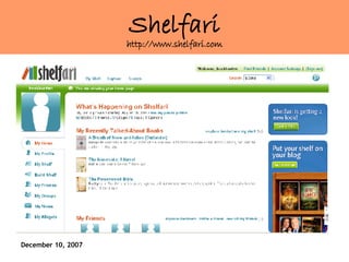 Shelfari http://www.shelfari.com 
