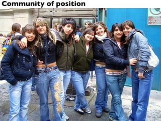 Community of position