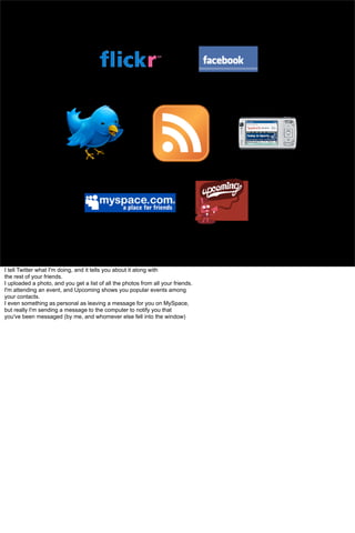 Social Software For Robots