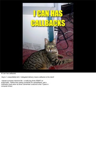 Social Software For Robots