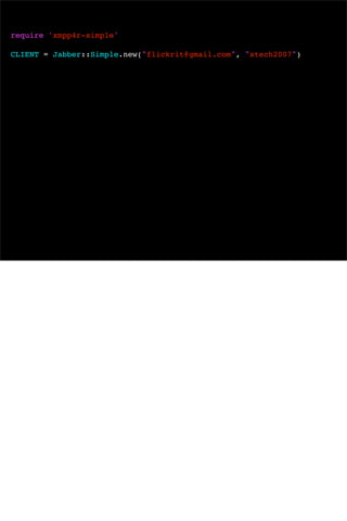 Social Software For Robots