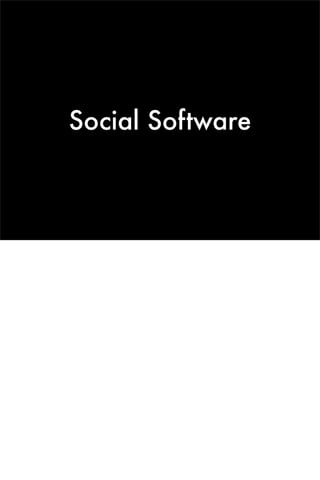Social Software For Robots