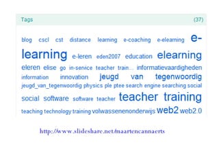 http://www.slideshare.net/maartencannaerts   