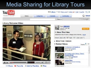 Media Sharing for Library Tours 