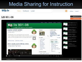 Media Sharing for Instruction 