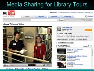 Media Sharing for Library Tours 