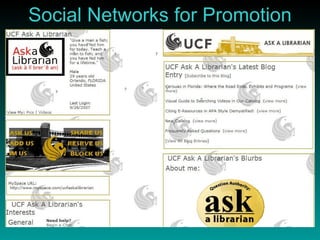 Social Networks for Promotion 