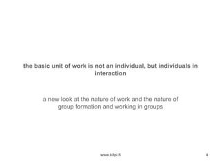 Social Software Supporting Knowledge Work