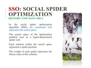 Social spider-swarm-optimization | PPTX