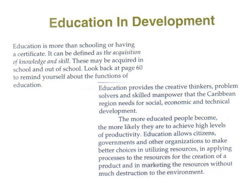 Social studies human resource