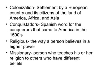 Social Studies Vocabulary | PPT