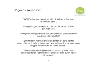 Sociala Medier