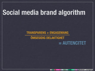 Sociala Medier kurs