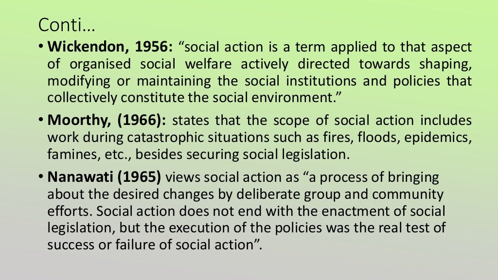 Social Action