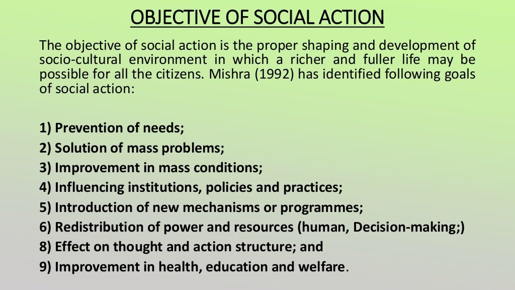 Social Action
