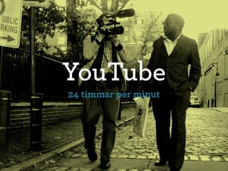 YouTube
24 timmar per minut
 