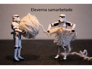 Eleverna samarbetade
 