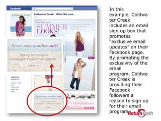 54% of marketers see better results when social is combined with email.