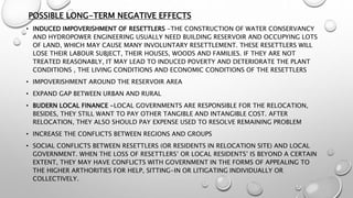 Social and environmental effect of large hydro power | PPTX