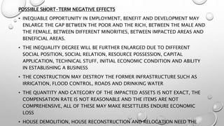 Social and environmental effect of large hydro power | PPTX