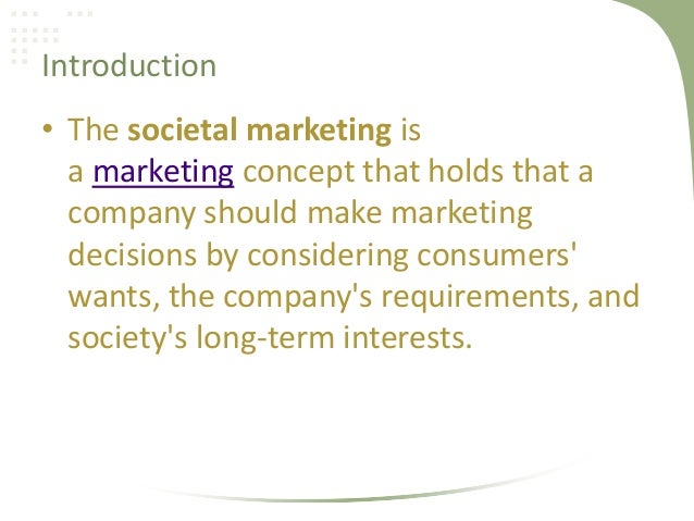 nike societal marketing concept 