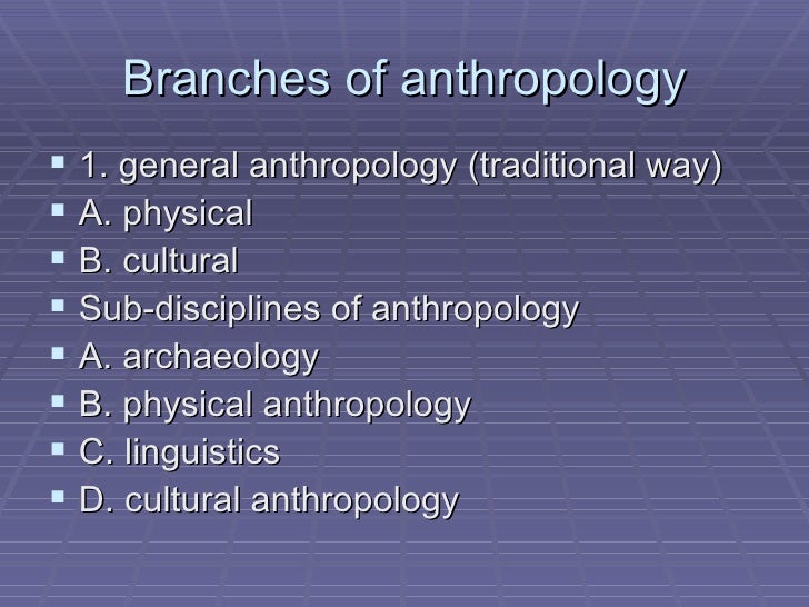 branches of anthropology Major divisions of physical anthropology nutritional anthropology, as a branch of physical anthropology, is devoted to such studies 10 dental anthropology: in physical anthropology the study of teeth and teeth pattern are of great importance. branches of anthropology Major divisions of physical anthropology nutritional anthropology, as a branch of physical anthropology, is devoted to such studies 10 dental anthropology: in physical anthropology the study of teeth and teeth pattern are of great importance.