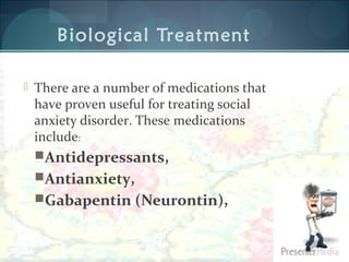gabapentin and anxiety disorder