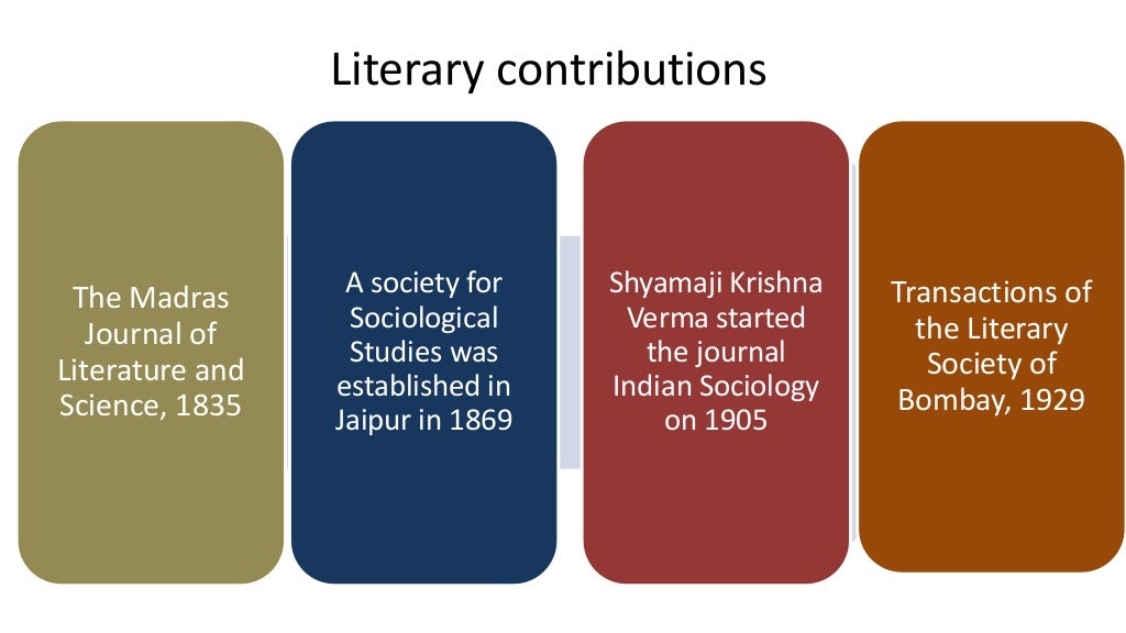 Social background of the emergence of sociology in india